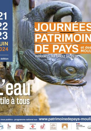 21, 22 et 23 juin: Journées du patrimoine de Pays et des Moulins à la Maison de la Négritude