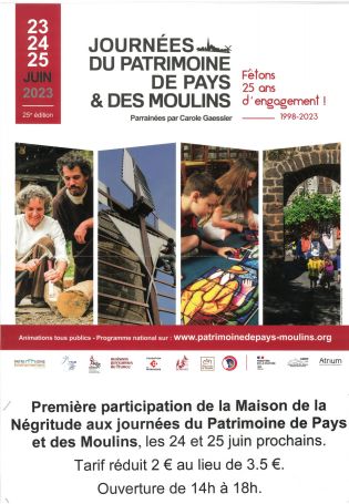 Journées du patrimoine de Pays et des Moulins